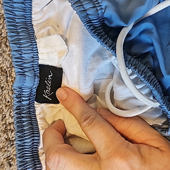 STUNNING VINTAGE KAELIN BLUE TRACKSUIT - Picture 5 of 14